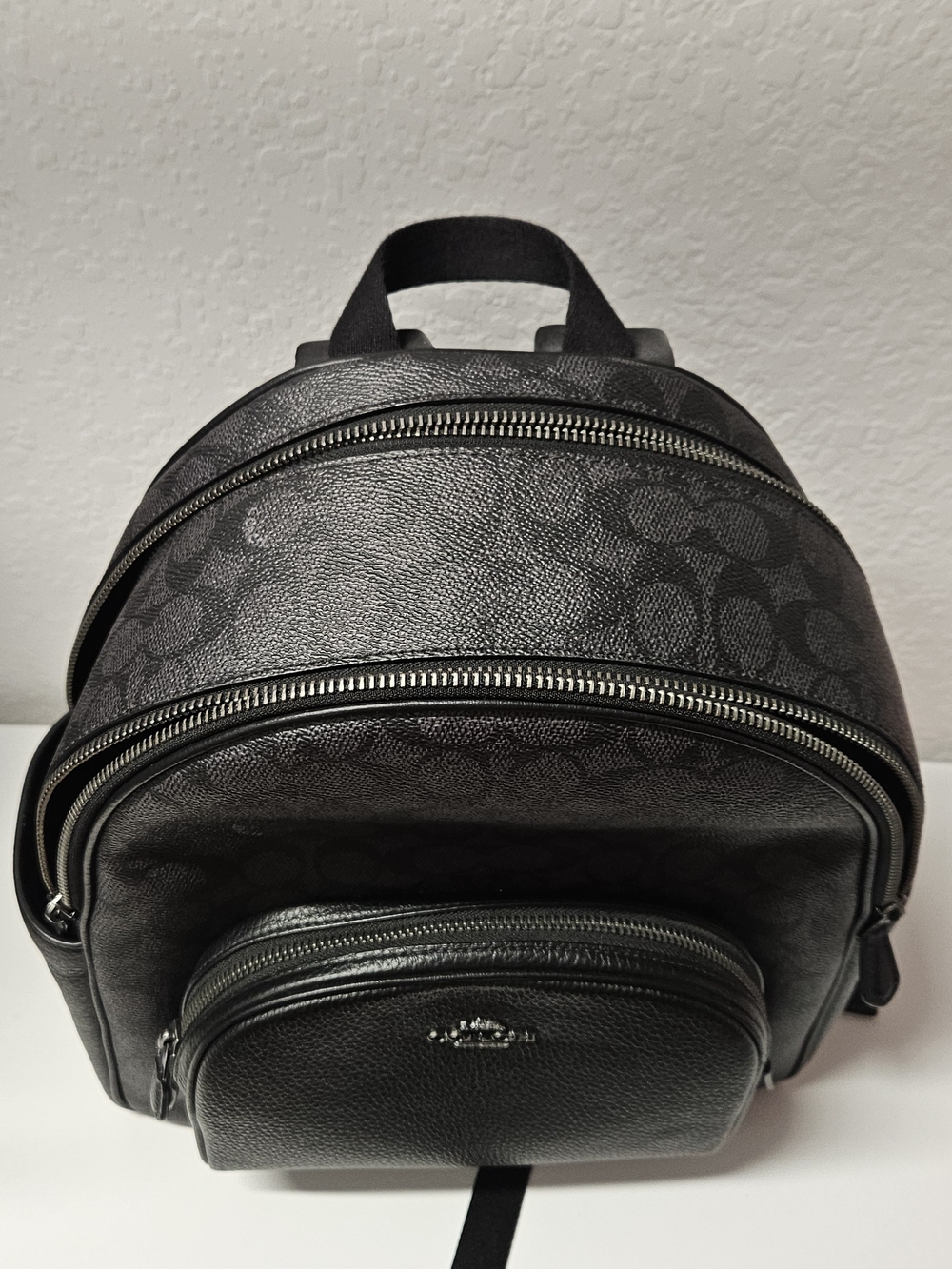 Court Backpack In Signature Canvas - Picture 6 of 7